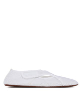 White Mesh Slippers | PDP | Antonia