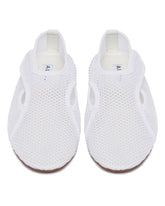 White Mesh Slippers | PDP | Antonia