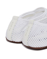 White Mesh Slippers | PDP | Antonia