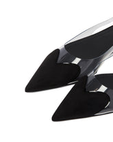 Black Le Coeur Slingback Flats | PDP | Antonia