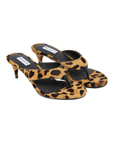 Animalier Heeled Thong Mules | PDP | Antonia