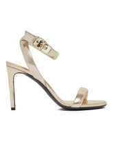 Sandali A Catena In Pelle Dorati | PDP | Antonia