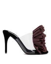 Purple Asymmetric Flower Sandals | PDP | Antonia