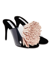 Sandali Asimmetrici Con Fiore Rosa | PDP | Antonia