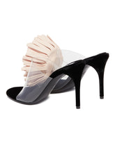 Pink Asymmetric Flower Sandals | PDP | Antonia