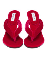 Fuchsia Thong Mules | PDP | Antonia