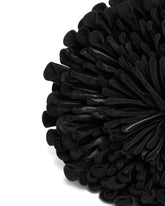 Black Leather Flower Choker | PDP | Antonia