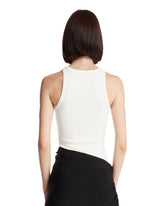 White Ribbed Top | PDP | Antonia