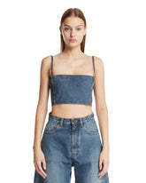 Blue Denim Bustier | PDP | Antonia
