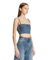 Blue Denim Bustier | PDP | Antonia