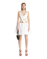 White Crossed Top | PDP | Antonia