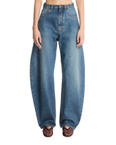 Blue Rounded Jeans | PDP | Antonia