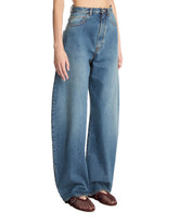 Blue Rounded Jeans | PDP | Antonia