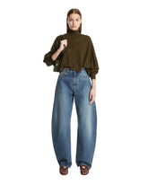 Blue Rounded Jeans | PDP | Antonia