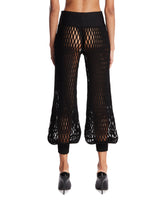 Black Balloon Mesh Pants | PDP | Antonia