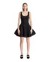 Black Knit Skater Dress | PDP | Antonia