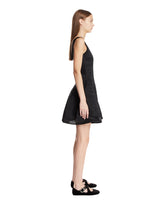 Black Knit Skater Dress | PDP | Antonia