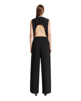 Black Draped Jumpsuit | PDP | Antonia