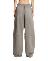 Gray Wide-Leg Sweatpants | PDP | Antonia
