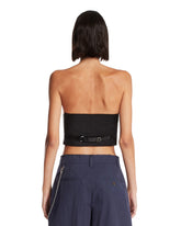 Gray Melange Wool-Blend Sleeveless Vest | PDP | Antonia