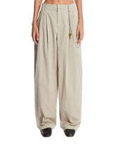 Beige Balloon Leg Pants | PDP | Antonia