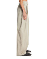 Beige Balloon Leg Pants | PDP | Antonia