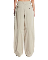 Beige Balloon Leg Pants | PDP | Antonia