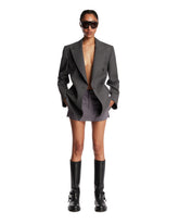 Gray Drill Skirt | PDP | Antonia