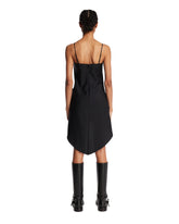 Black Dress with Rolled Hem | PDP | Antonia