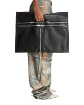 Black Large Leather Bag | PDP | Antonia