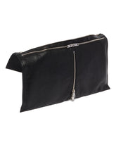 Black Large Leather Bag | PDP | Antonia