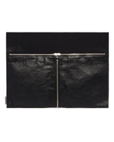 Black Large Leather Bag | PDP | Antonia