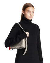 Gray Slim Ricco Flap Bag | PDP | Antonia