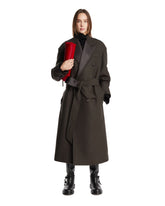 Green Shiny Lapel Coat | PDP | Antonia