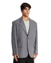 Gray Wool Blazer | PDP | Antonia
