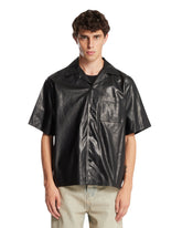 Black Leather Shirt | PDP | Antonia