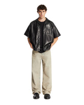 Black Leather Shirt | PDP | Antonia