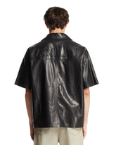 Black Leather Shirt | PDP | Antonia