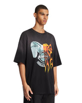 Black Printed T-Shirt | PDP | Antonia