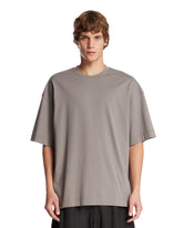 Gray Relaxed Cotton T-Shirt | PDP | Antonia
