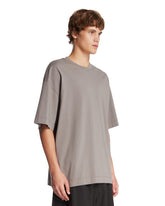 Gray Relaxed Cotton T-Shirt | PDP | Antonia
