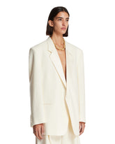 White Hubby Blazer | PDP | Antonia