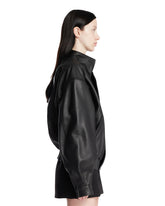 Black Leather Bomber | PDP | Antonia