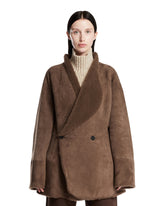 Brown Shearling Coat | PDP | Antonia