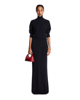 Blue Cashmere and Wool Maxi Dress | PDP | Antonia