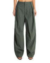 Green Pleated Trousers | PDP | Antonia