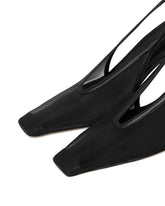 Black Valentina Slingbacks | PDP | Antonia
