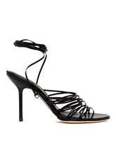 Black Woven Sandals | PDP | Antonia