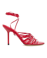 Red Woven Sandals | PDP | Antonia