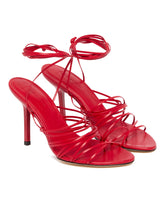 Red Woven Sandals | PDP | Antonia